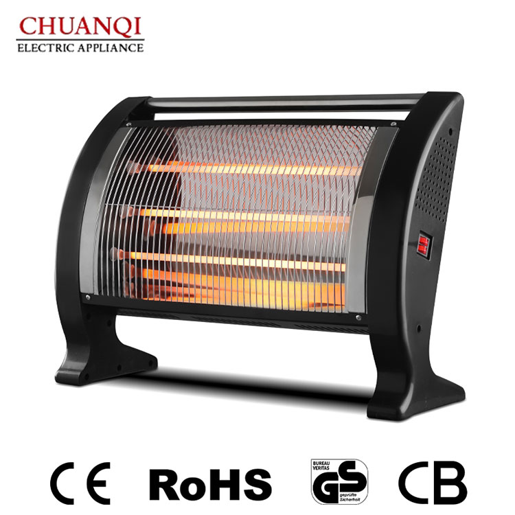 2000W 2 Big Tubes And 2100W 3 Small Tubes Quartz Heater With Handle